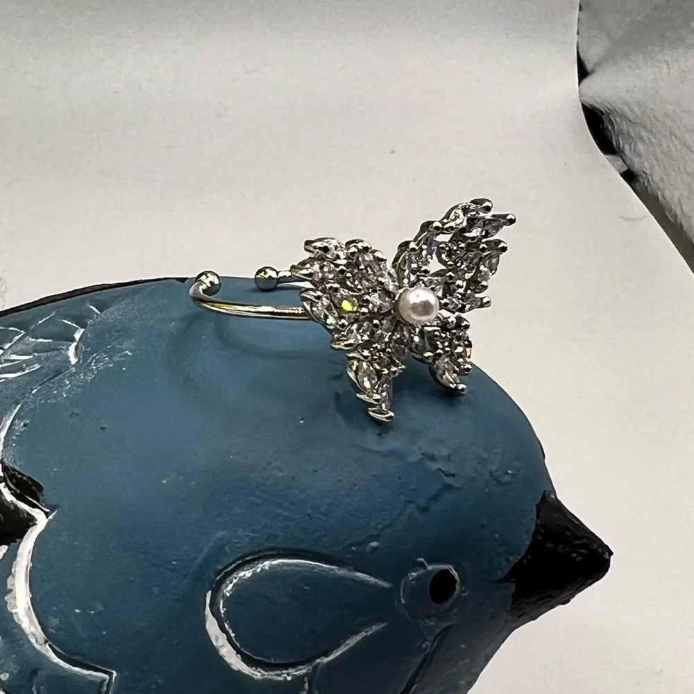 Adjustable Butterfly Ring‎ NEW